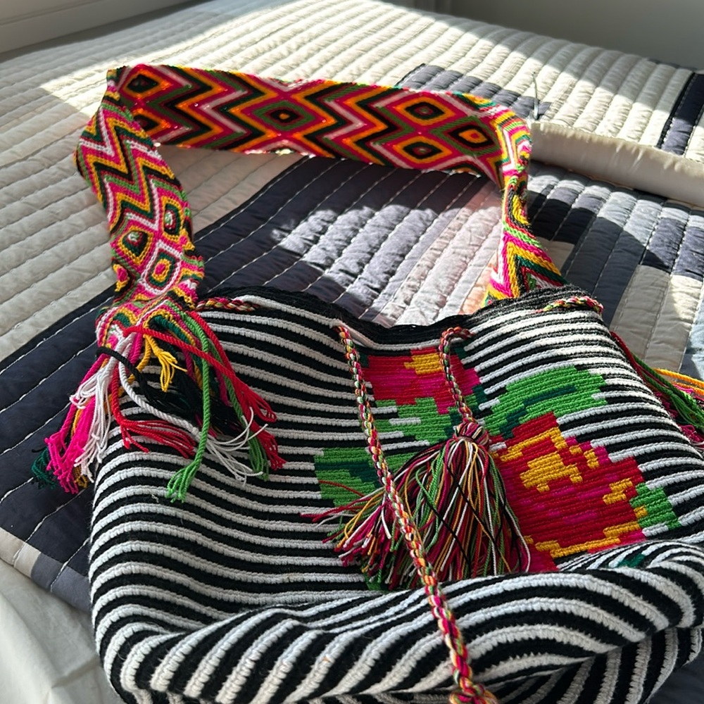 Colorful bag.